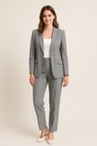 Elegant Blazer Trouser Set - 6