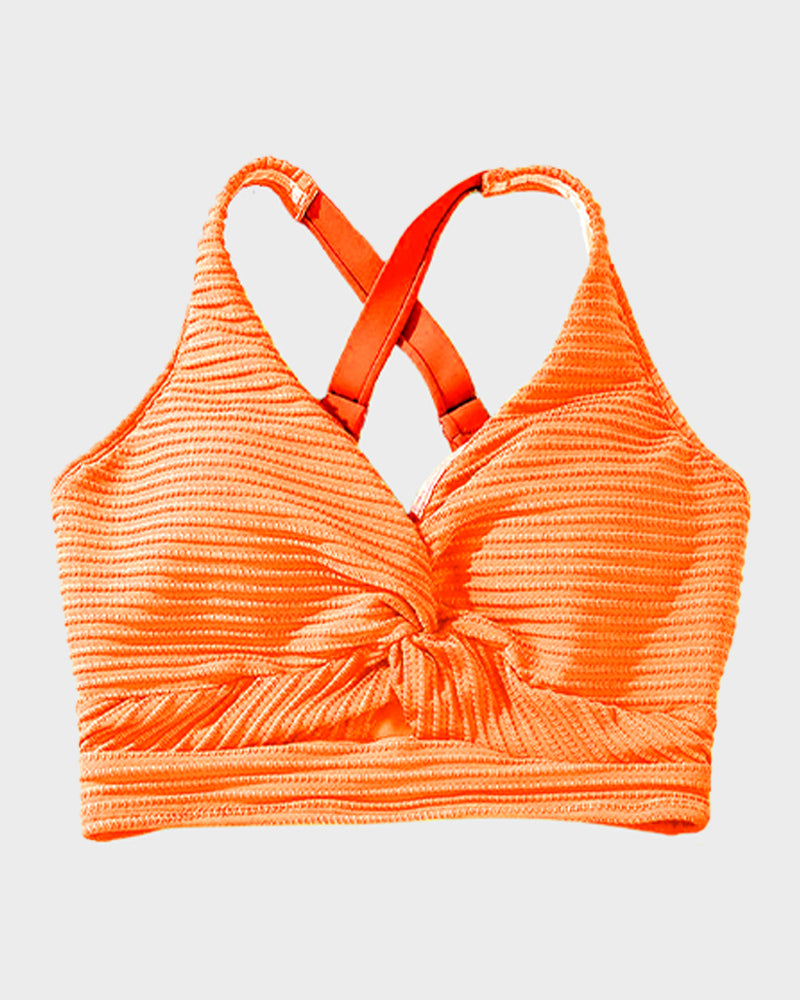 FJØRNA women's bikini set with a flattering fit, featuring a stylish top and matching bottom for swimwear look.