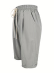 FJØRNA women's lightweight summer Capri pants with relaxed fit, drawstring waist, and breathable fabric for comfort.
