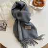 Hazel - Ursula - Soft Reversible Scarf with Cashmere Feel