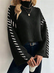 Casual Knitted Sweater Loose Fit