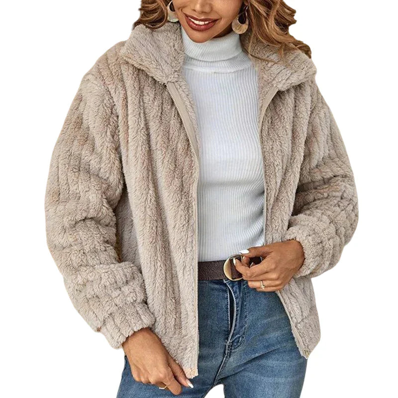 Cozy Fleece Jacket Classic Fit