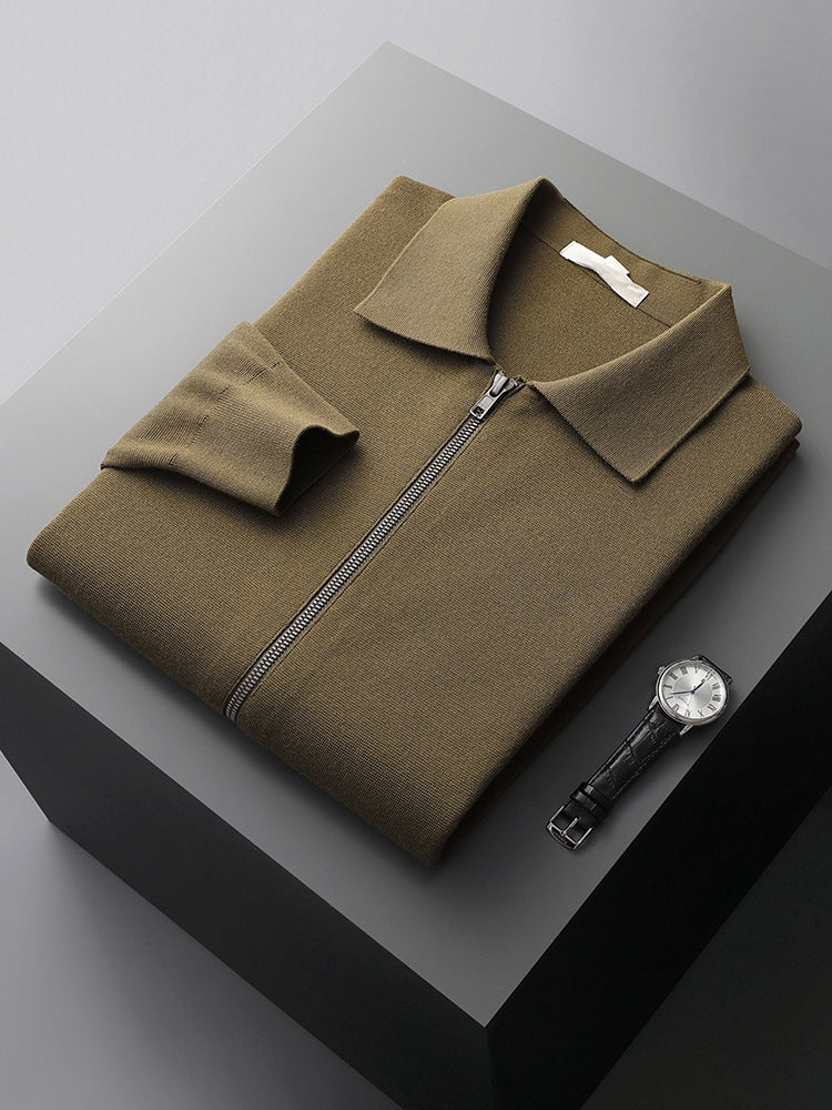 Loose Fit Black Cardigan - 16