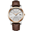 Casual Mechanical Watch Leather Strap