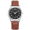 Casual Leather Belt Watch