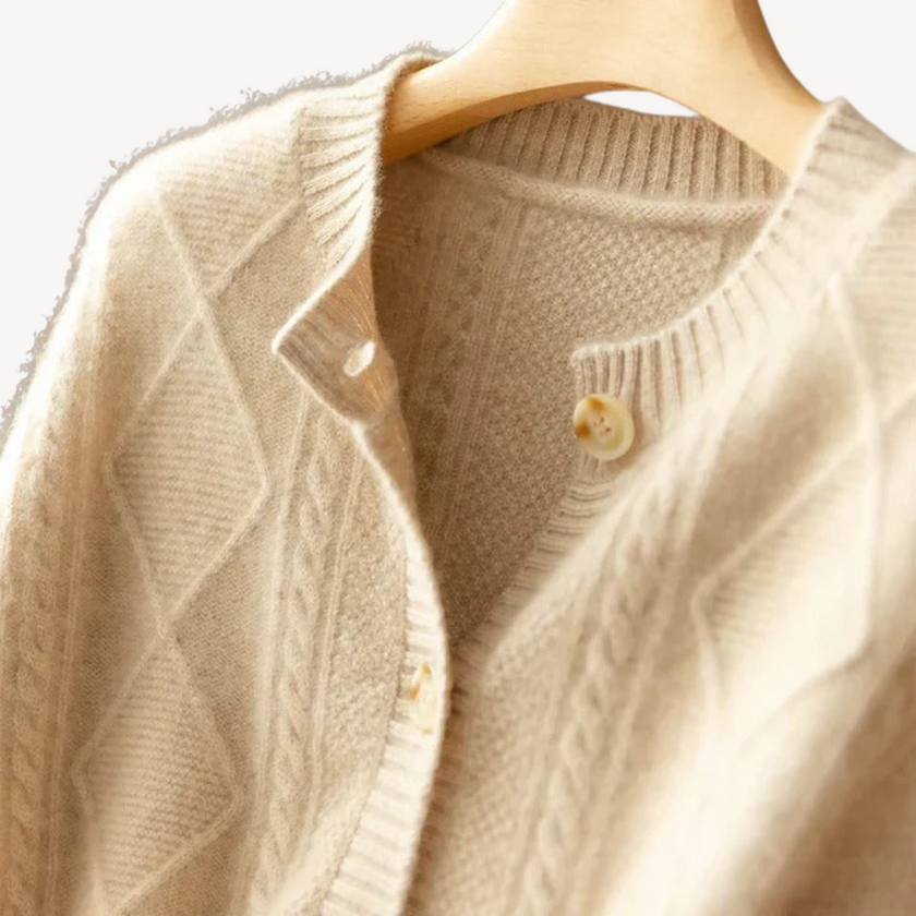 Cozy Knit Cardigan Sweater - 3