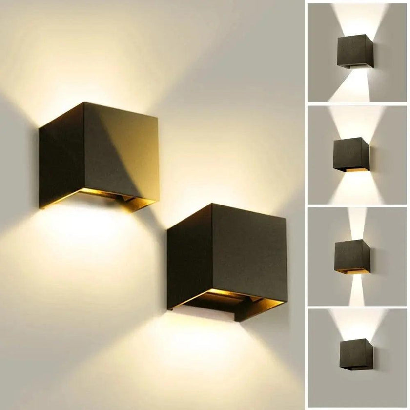 Endless Cube | Cordless Wall Light with Rechargeable Battery