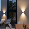 Fjørna Twist LED Vegglampe – Dimmbar og Moderne Veggbelysning i Sort - FJØRNA