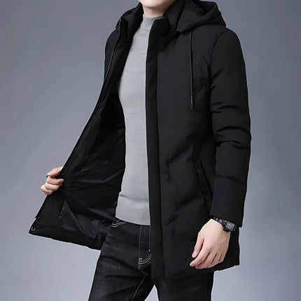 Men's Fitted Hooded Parka