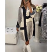 Sigrid | Chic Printed Shirt Dress with Button Front