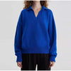 Vibrant Pullover Sweater V-Neck - 4