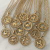 Autumn - Classic Zodiac Necklace