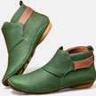 Elsa™ FJØRNA orthopaedic ankle boots in city-flair style, featuring supportive design and stylish black leather finish.