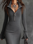 Knit Midi Dress For Women