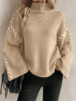 Casual Knitted Sweater Loose Fit