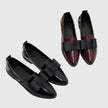 FJØRNA women's orthopedic loafers with slip-on design and arch support for comfortable, supportive footwear.