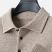 Merino Wool Polo Sweater - 11