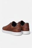 FJØRNA men's casual lace-up trainers with PU upper, designed for everyday comfort and versatile style.