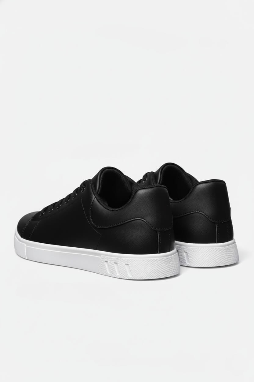 FJØRNA men's casual lace-up trainers with PU upper, designed for everyday comfort and versatile style.