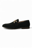 FJØRNA men's horsebit loafers in classic leather finish, stylish smart casual leather shoes for men.