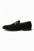 FJØRNA men's horsebit loafers in classic leather finish, stylish smart casual leather shoes for men.