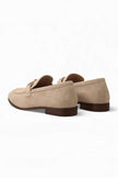 FJØRNA men's horsebit loafers with classic leather finish, smart casual shoes for men, stylish and comfortable footwear.