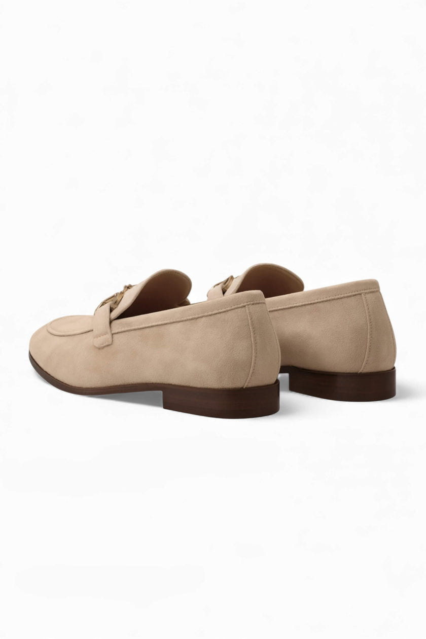 FJØRNA men's horsebit loafers with classic leather finish, smart casual shoes for men, stylish and comfortable footwear.