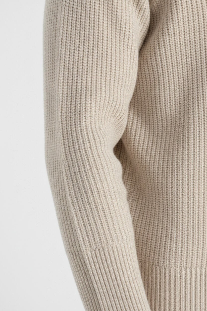 Men's Knitted Jumper – Relaxed Fit with Polo Collar - 11