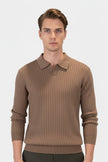 Men's V-Neck Jumper – Stylish Knitwear in Medium-Stretch Fabric - 14