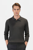 Men's V-Neck Jumper – Stylish Knitwear in Medium-Stretch Fabric - 11