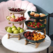 Elegant 3-Piece Fruit Stand Bowl Set