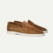 Matte Suede Slip-On Loafers - 4