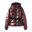 Slimming Padded Jacket With Belt - 8