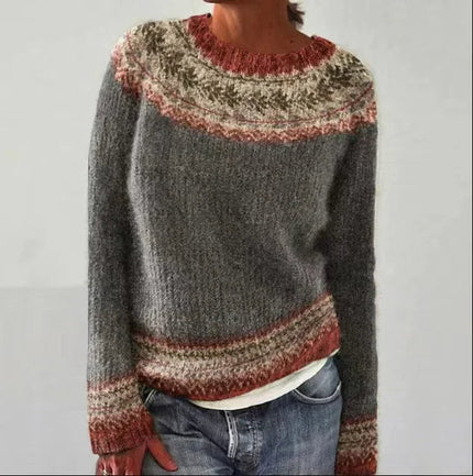 Ingrid | Vintage-Inspired Autumn Knit Sweater