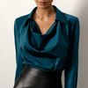Catarina - Elegant Satin Blouse for Women