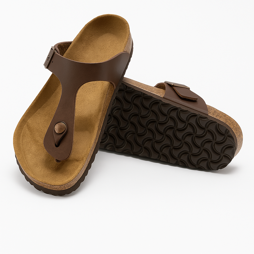 Sophia | Women’s Orthopedic Buckle Strap Summer Mules with Arch Support