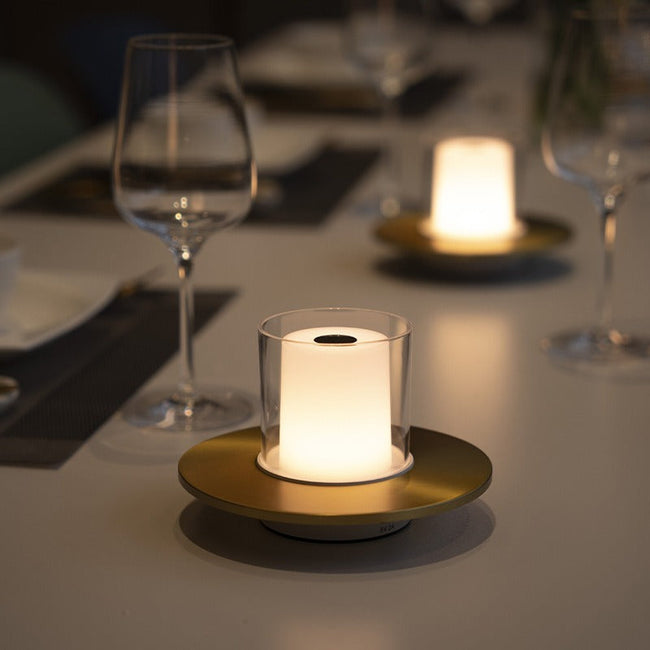 Romantica Gesture-Controlled Rechargeable LED Candle-Style Table Lamp