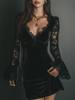 Velvet Mini Dress | Evening Dress