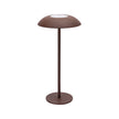 Iron Elegance Rechargeable Touch Lamp – Warm LED Light with Sturdy Metal Construction