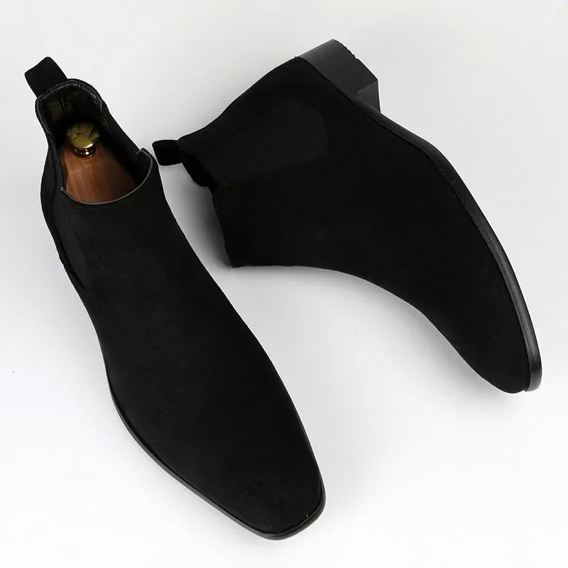 Casual Black Chelsea Boots - 2
