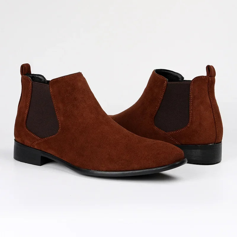 Casual Black Chelsea Boots - 10