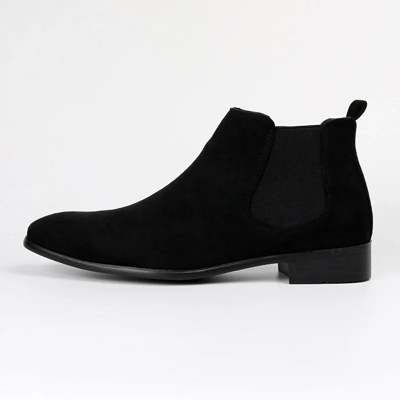 Casual Black Chelsea Boots - 8