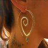 Twisted Spiral Earrings