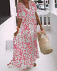 Ariane – Feminine Midi Dress with Summer Print