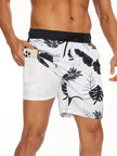 Men's FJØRNA secure fit swim shorts for the beach, featuring quick-dry fabric and adjustable waistband.