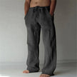 Noah | Men’s Breathable Linen Pants with Elastic Waistband