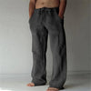 Noah | Men’s Breathable Linen Pants with Elastic Waistband