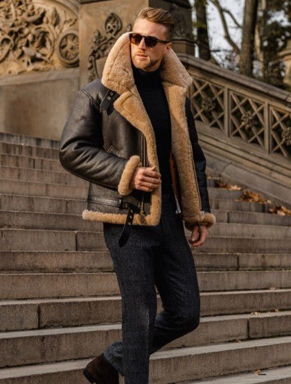 Enzo Lambskin Leather Jacket