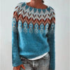 Ingrid | Stylish and Cozy Long-Sleeve Printed Jumper