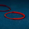 Emily - Stones 925 Sterling Silver Lucky Golden Bead Braided String Bracelet Anklet